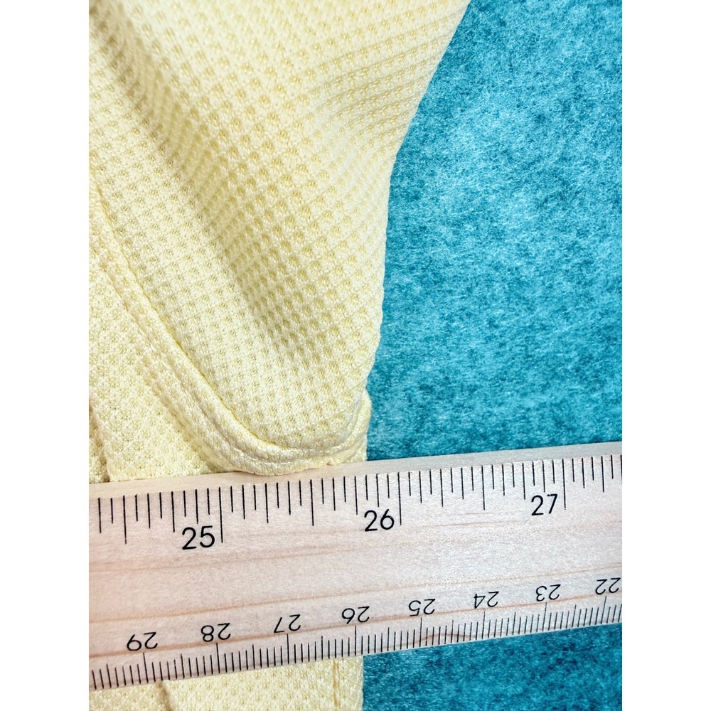 Columbia PFG Mens XL Yellow Omni-Shade Performance Fishing Polo Shirt - Picture 10 of 11
